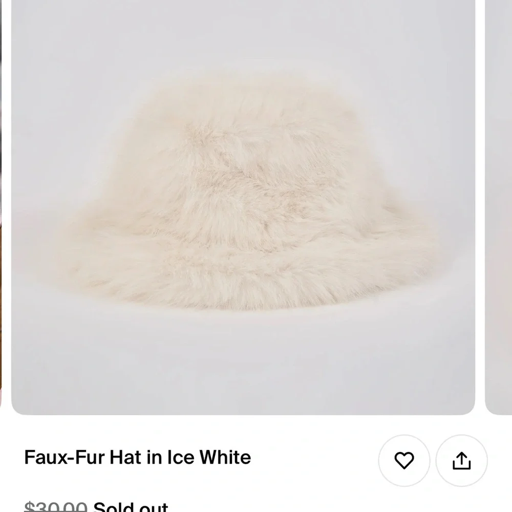 Oh Polly faux fur hat - Picture 8 of 8